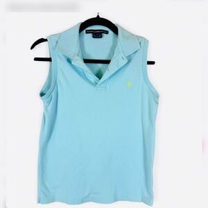Ralph Lauren Sky Blue Sleeveless Tank
